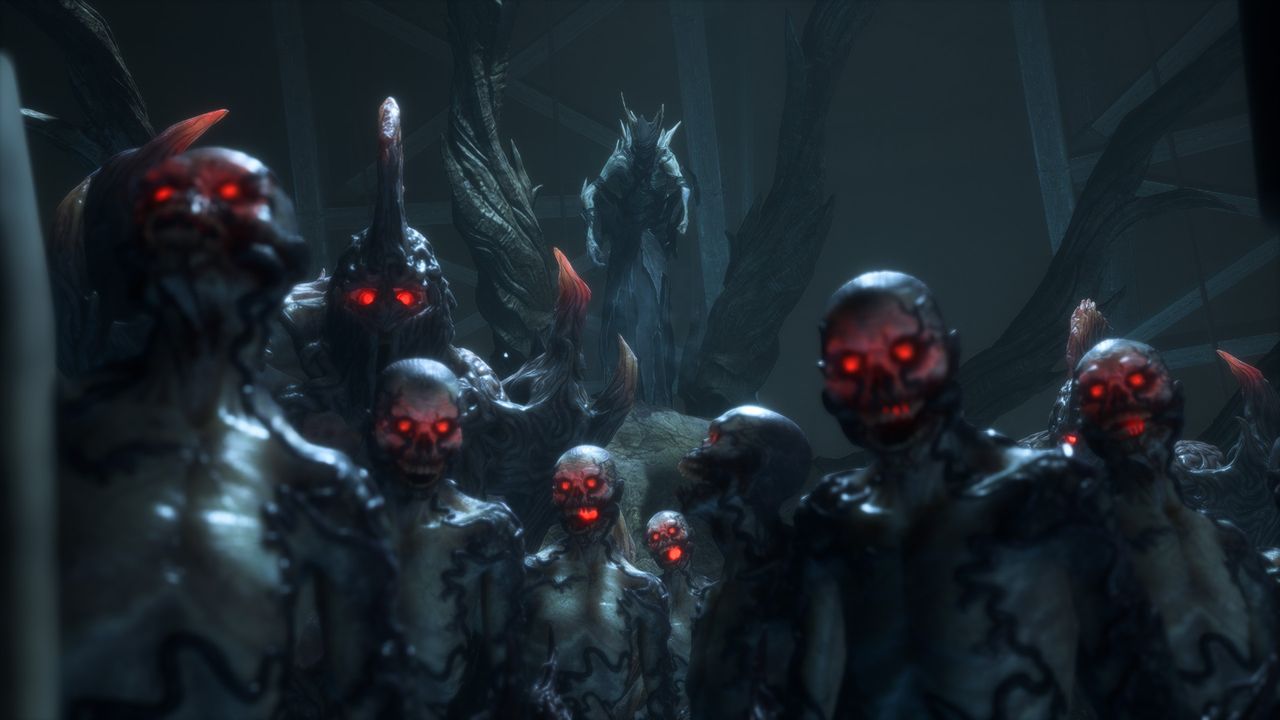 A pack of ghouls in Dragon Age: The Veilguard.