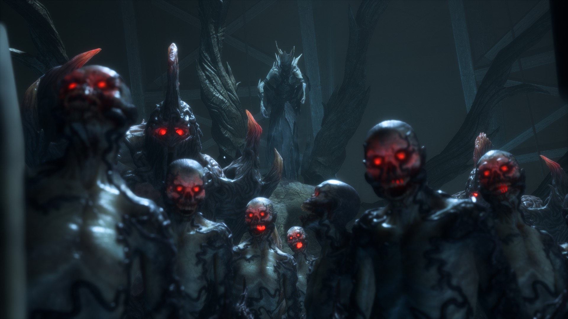 A pack of ghouls in Dragon Age: The Veilguard.