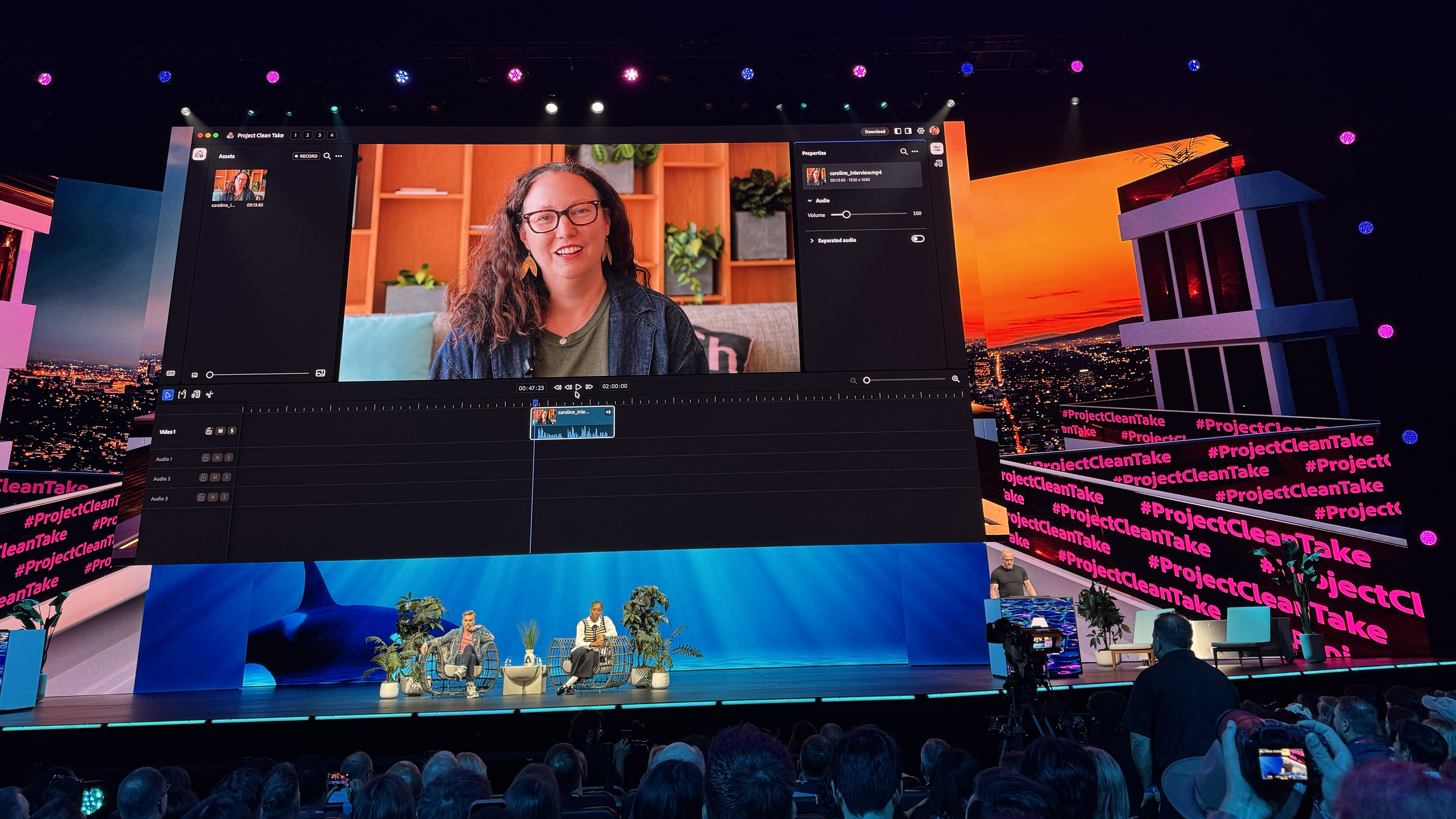 The Adobe Max 2025 Sneaks Project Clean Take