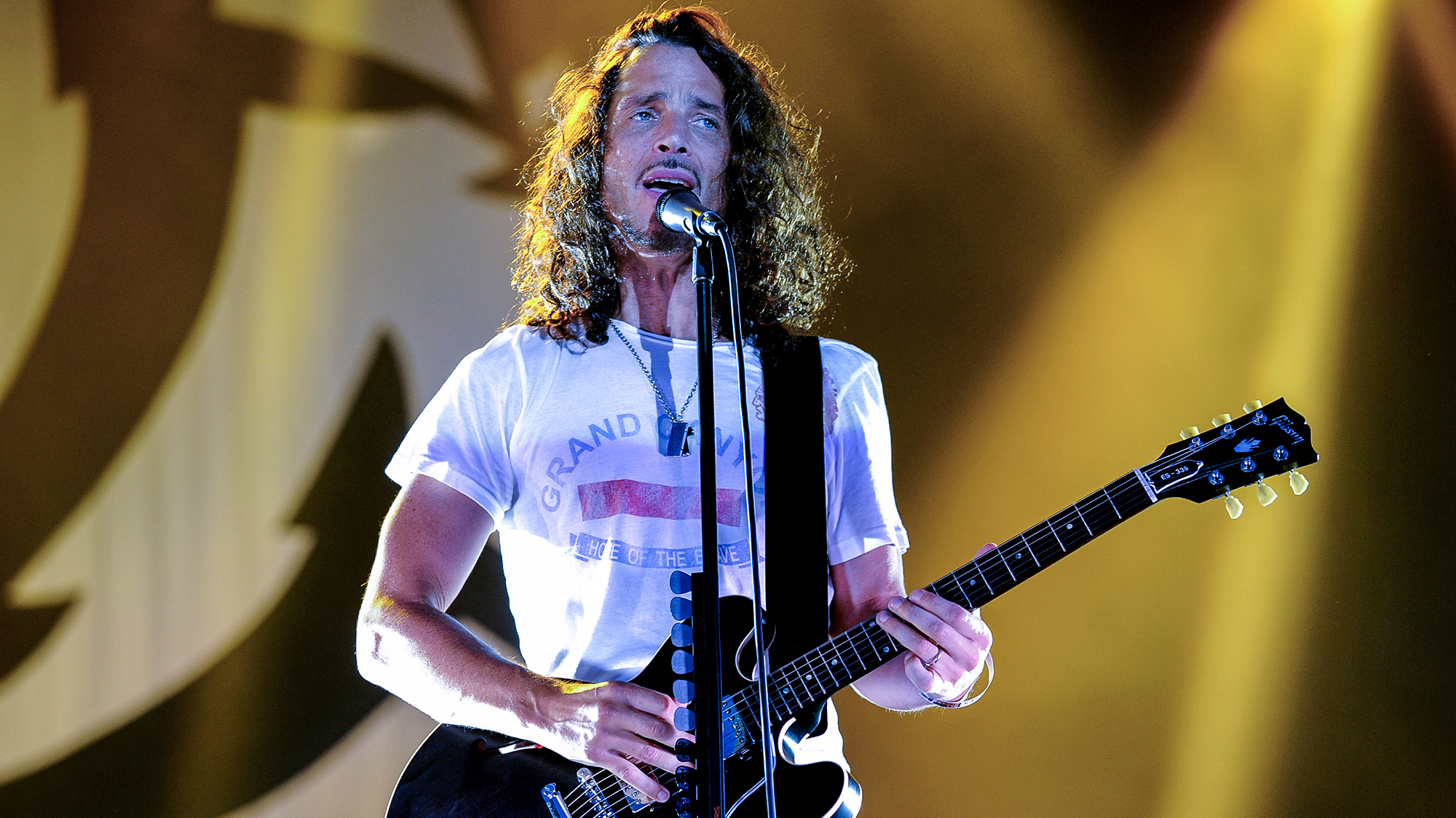 Chris Cornell of Soundgarden performs as part of Lollapalooza 2010 at Grant Park on August 8, 2010 in Chicago, Illinois.