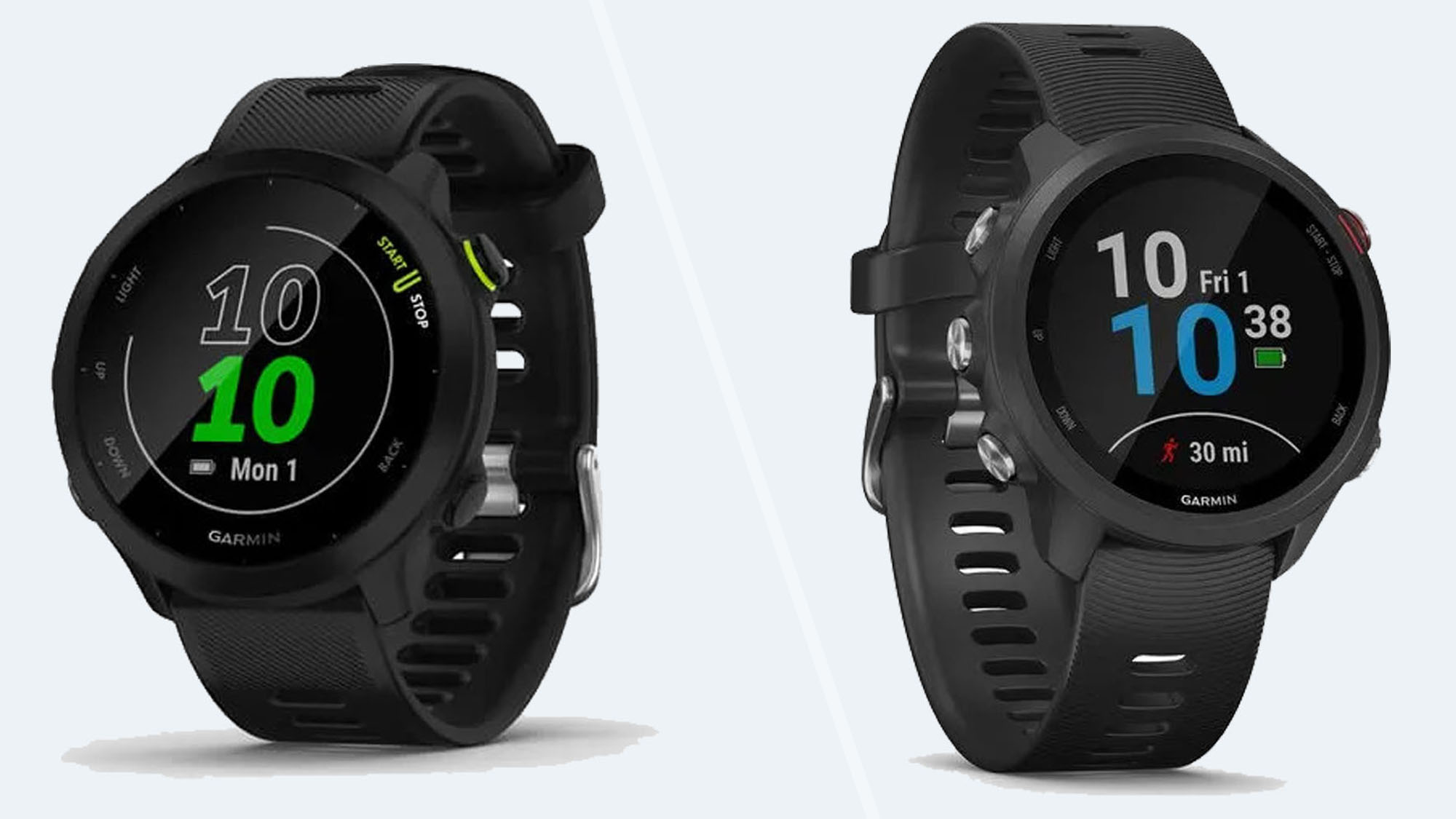 Garmin Forerunner 55 vs Garmin Forerunner 245: Is it worth saving on the  cheaper running watch?