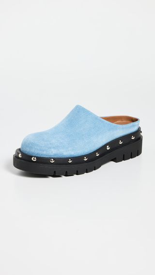 Meg Lug Sole Mules