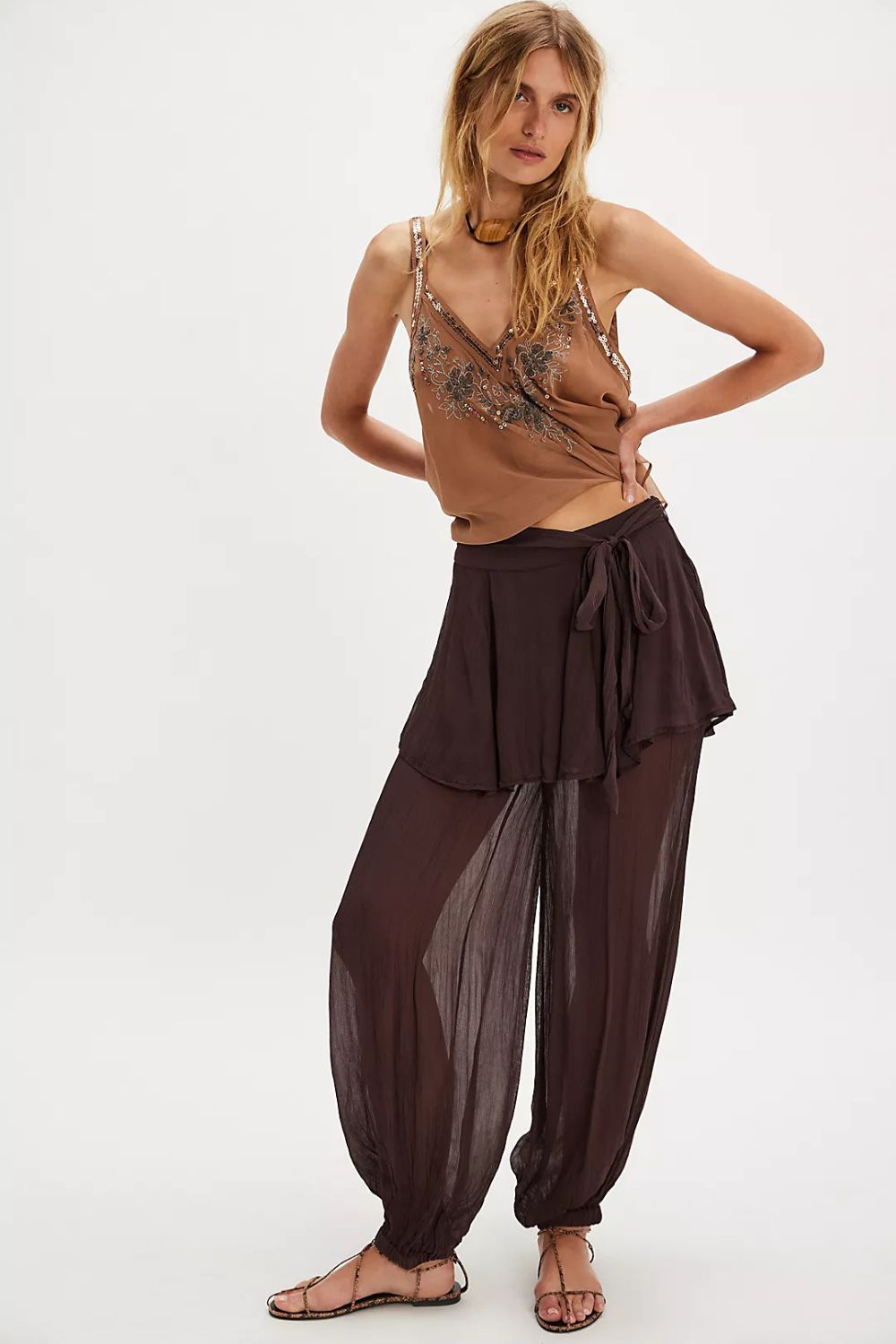 Free People Tongue Tied Pants