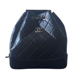 leather Gabrielle backpack by Chanel