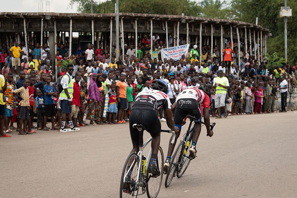 Huge crowds lined the route every day