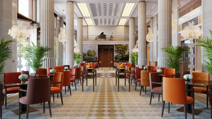 The Peninsula London lobby