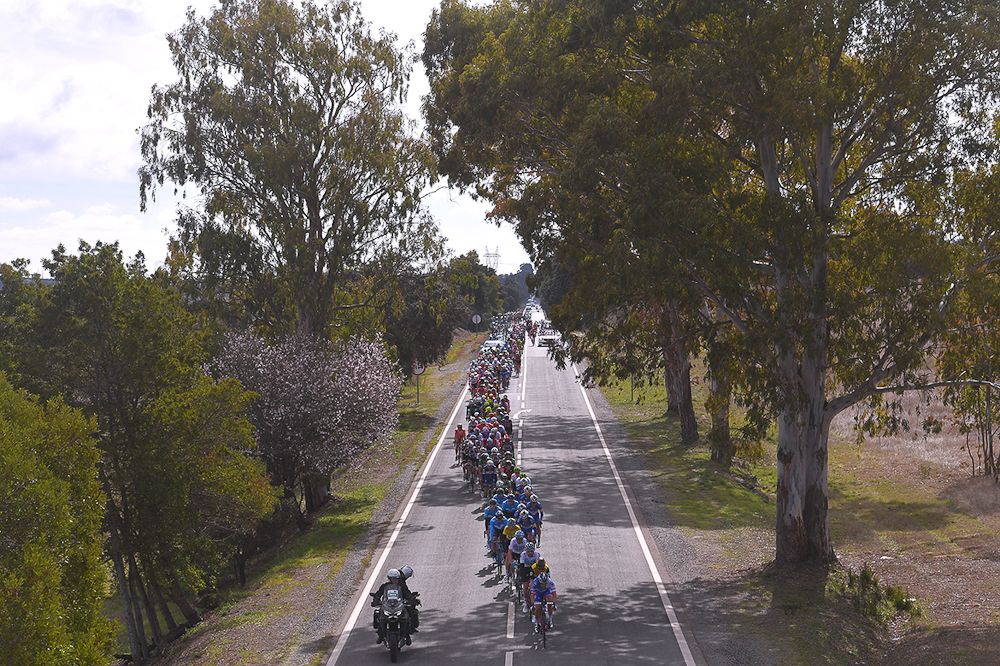 Scenery along the route of stage 4 at Volta ao Algarve