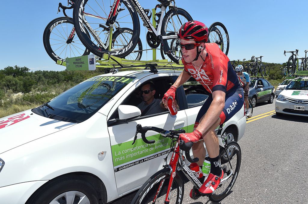 Jason Lowndes on domestique duty at Tour de San Luis