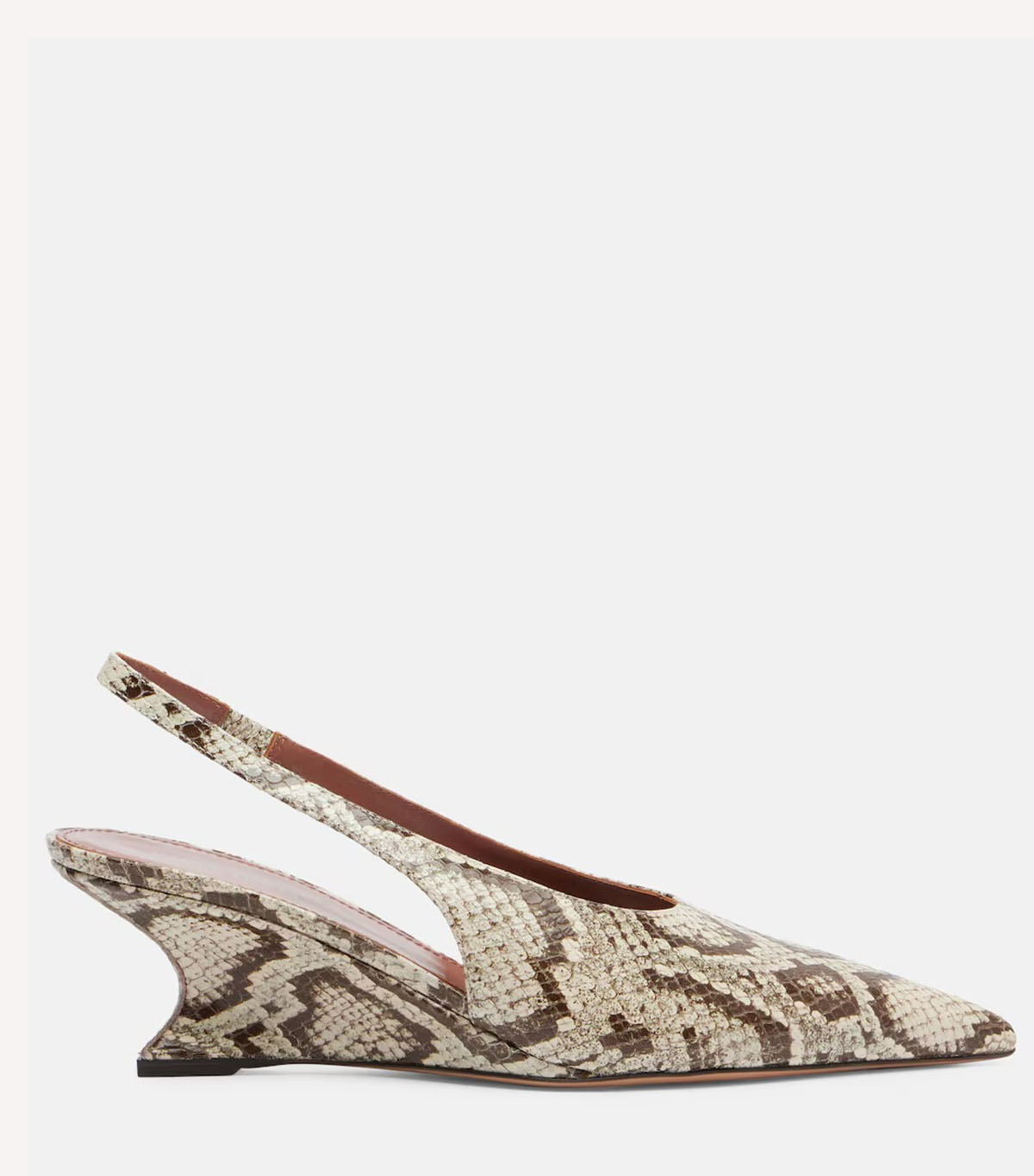 Paris Texas, Nina 50 Leather Slingback Pumps