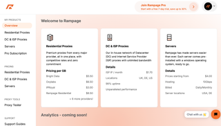 Rampage Retail proxy types