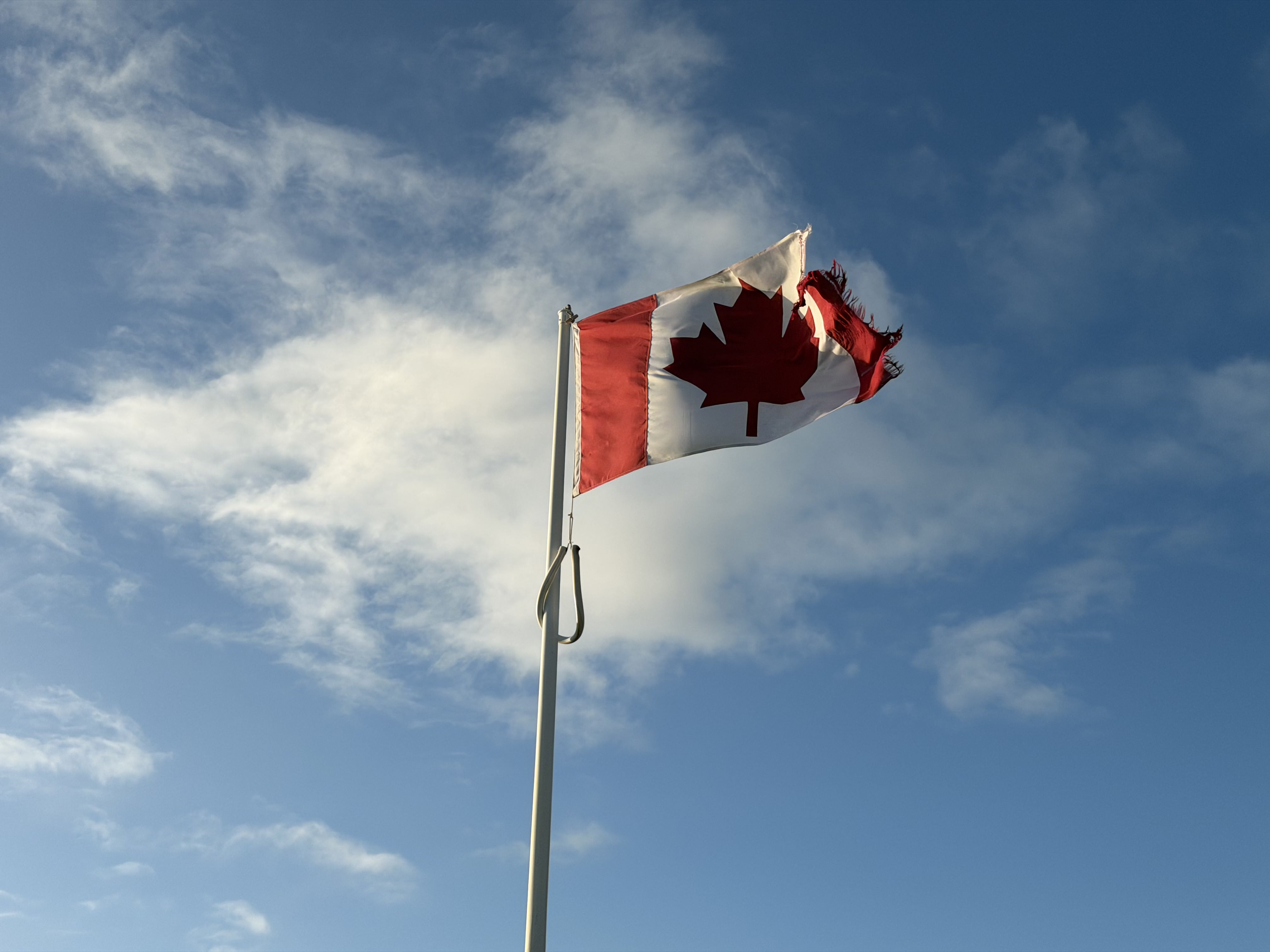 iPhone 17 Pro camera sample windy flag motion test