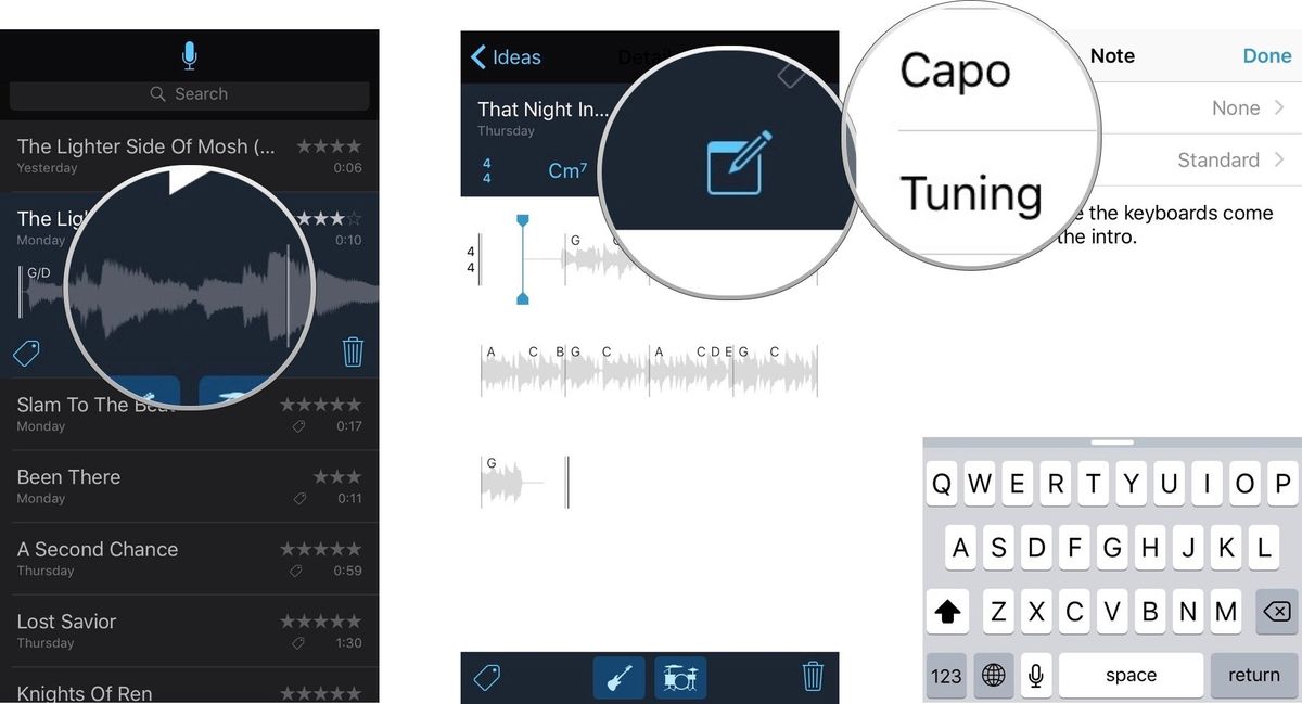 How to edit tracks in Music Memos for iPhone iMore