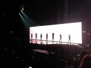 Beyoncé in London during her Mrs Carter World Tour