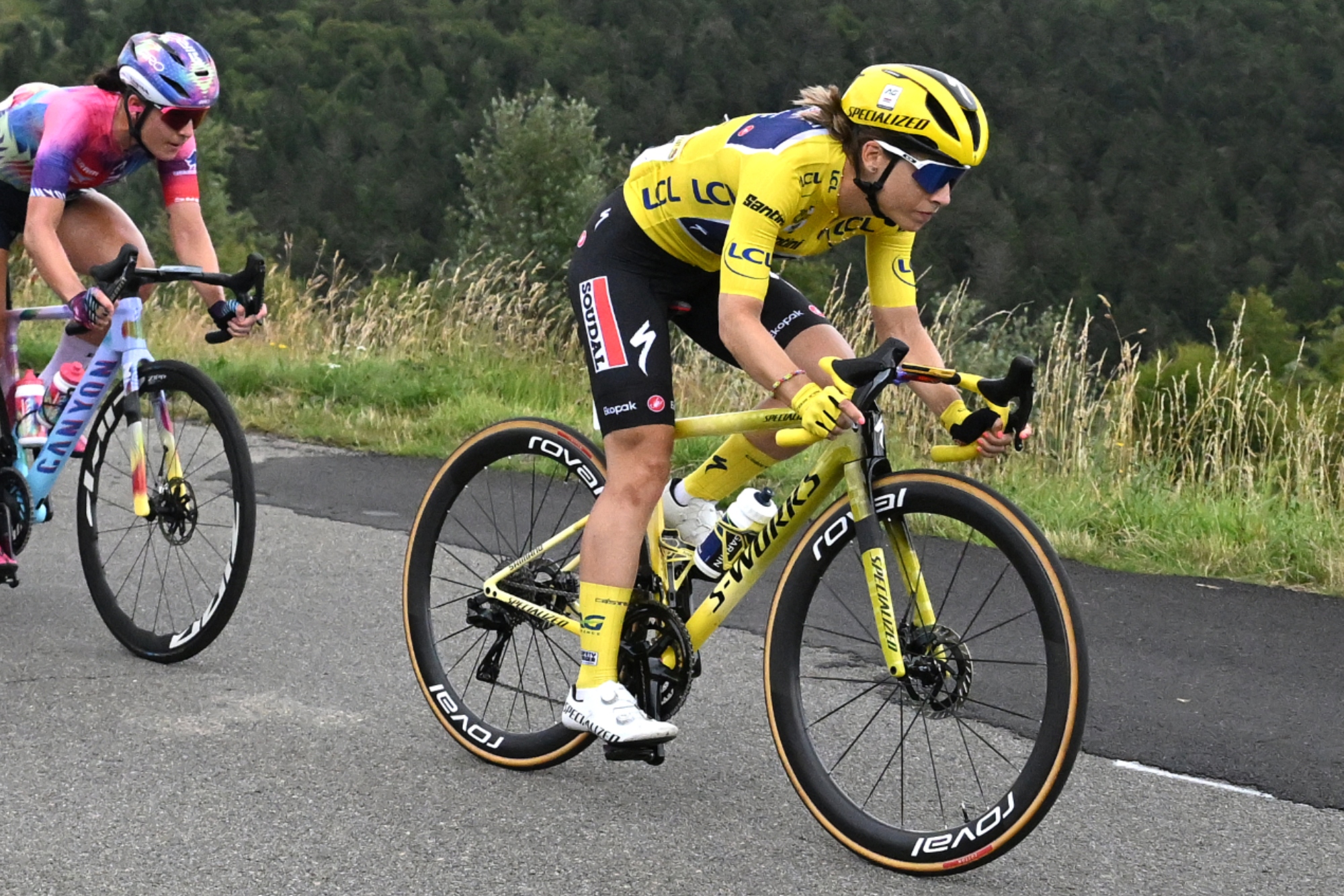Custom bikes at the 2025 Tour de France Femmes avec Zwift