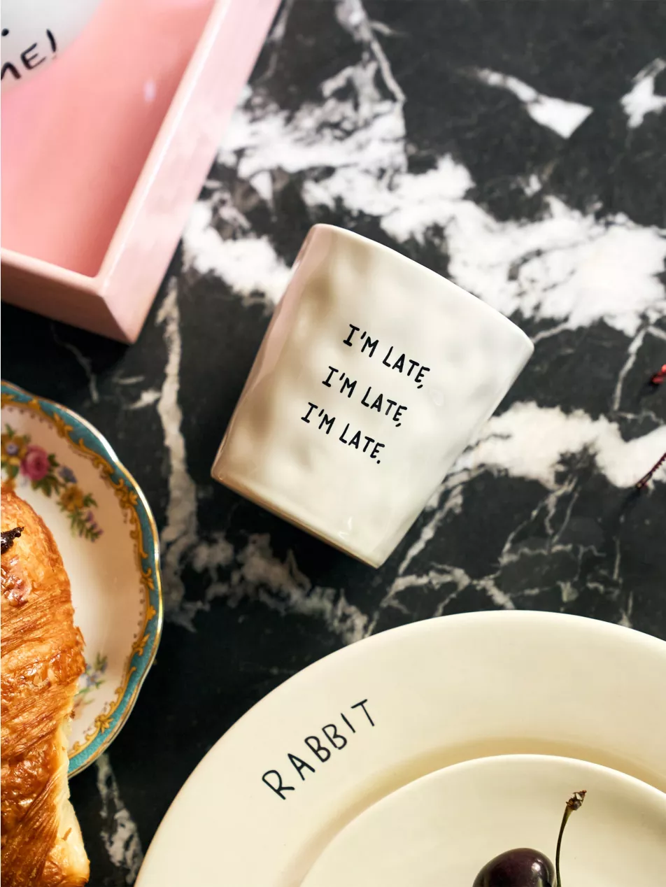 I&#039;m Late Coffee Stoneware Cup