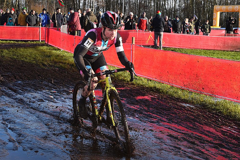 It was a muddy day at the Zeven World Cup