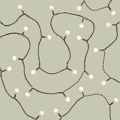 Dunelm, 100 Warm White Led Ball String Lights