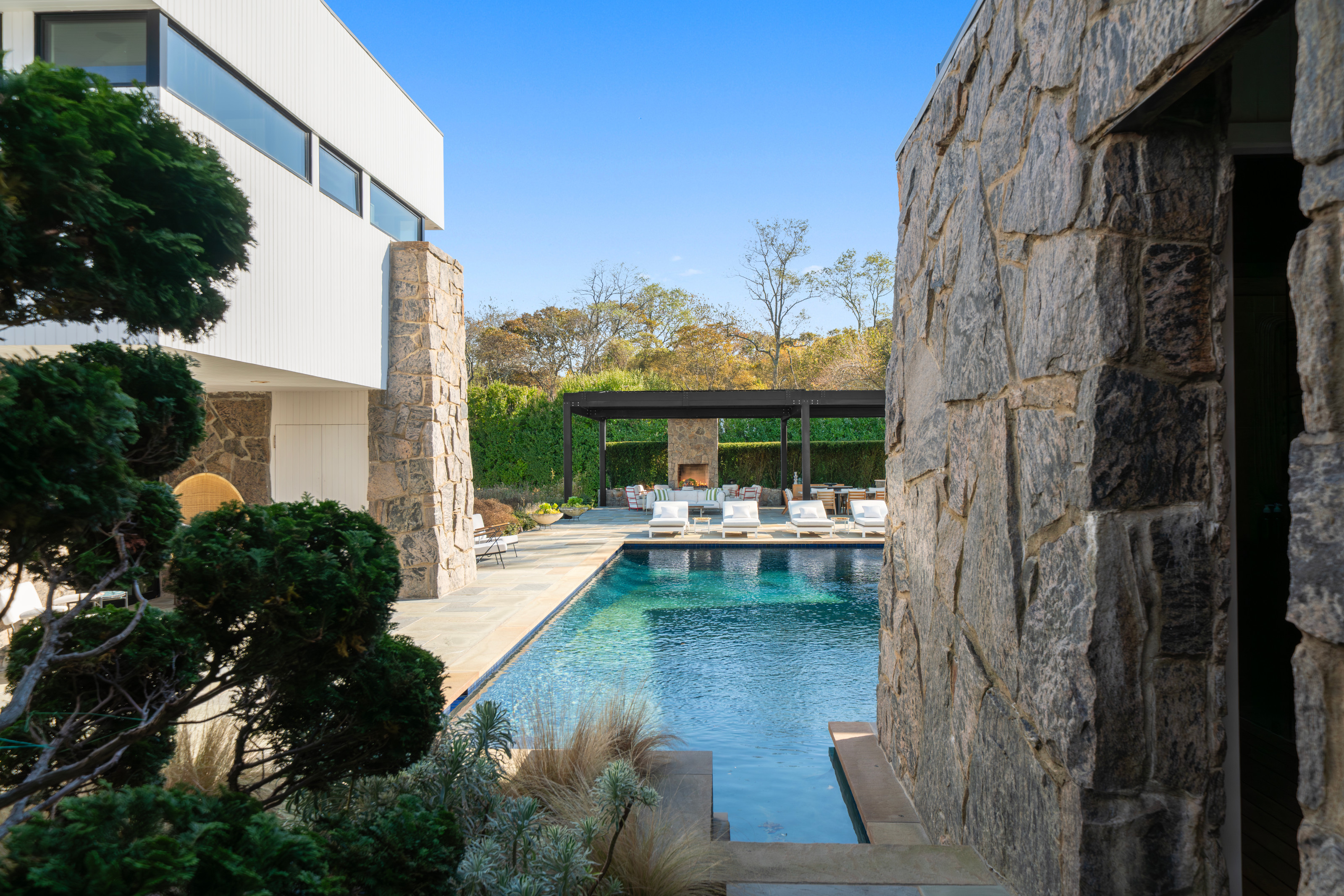 The house epitomises Long Island modernism