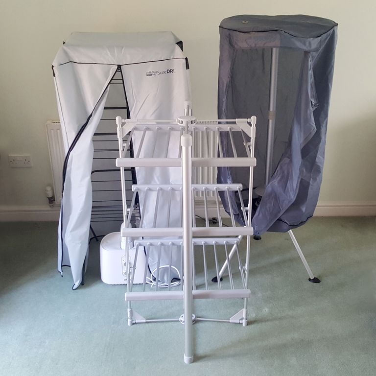 How long does a heated airer take to dry clothes? The exact timings