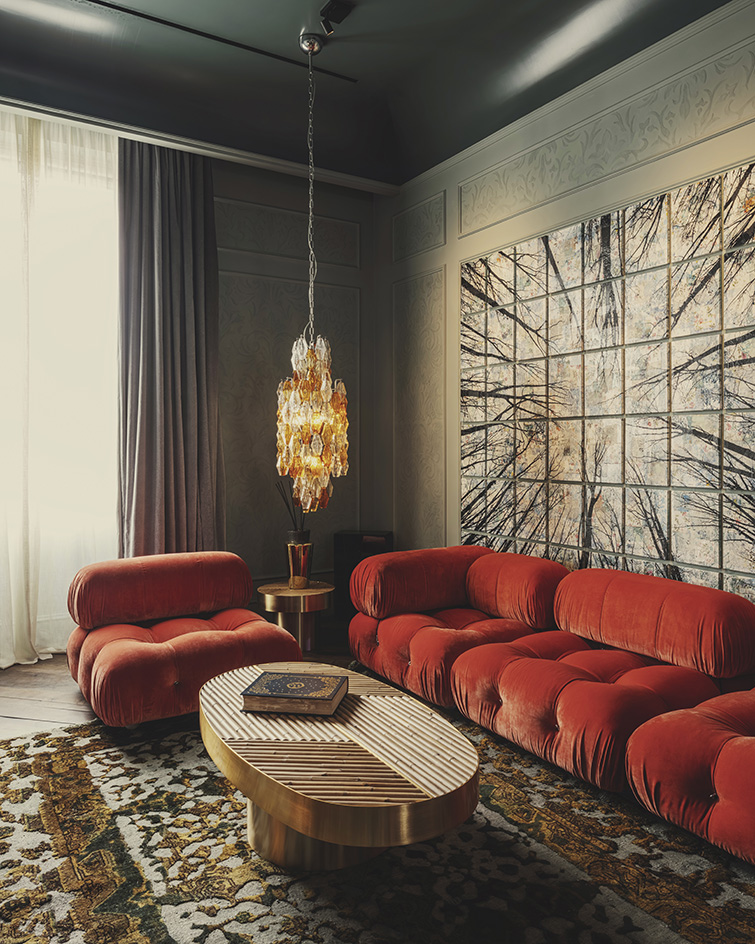 lush rome residence with rich decor mixing old and new luxury