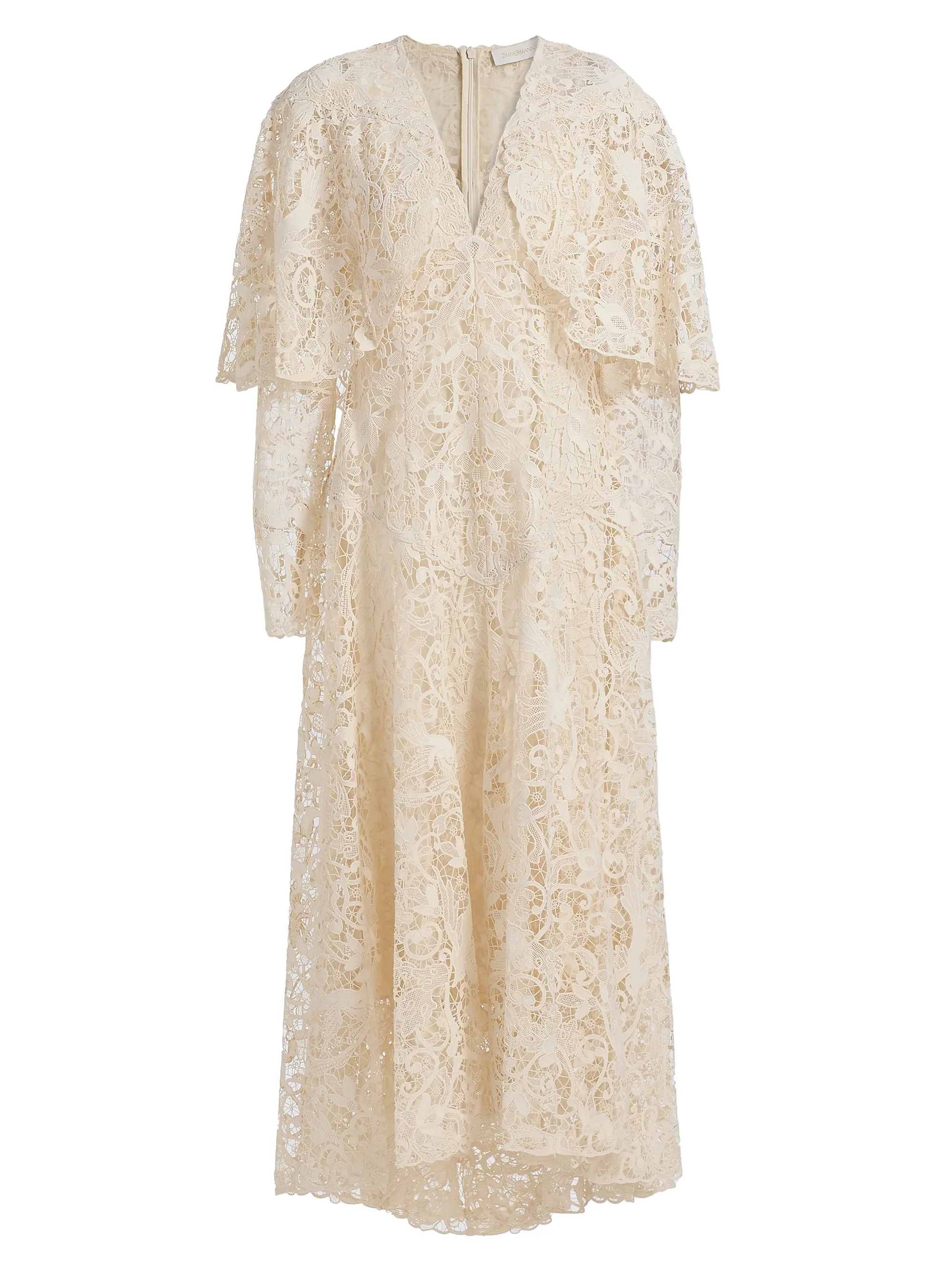 Memento Bird Lace Maxi Dress