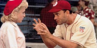 Bitty Schram and Tom Hanks in A League of Their Own