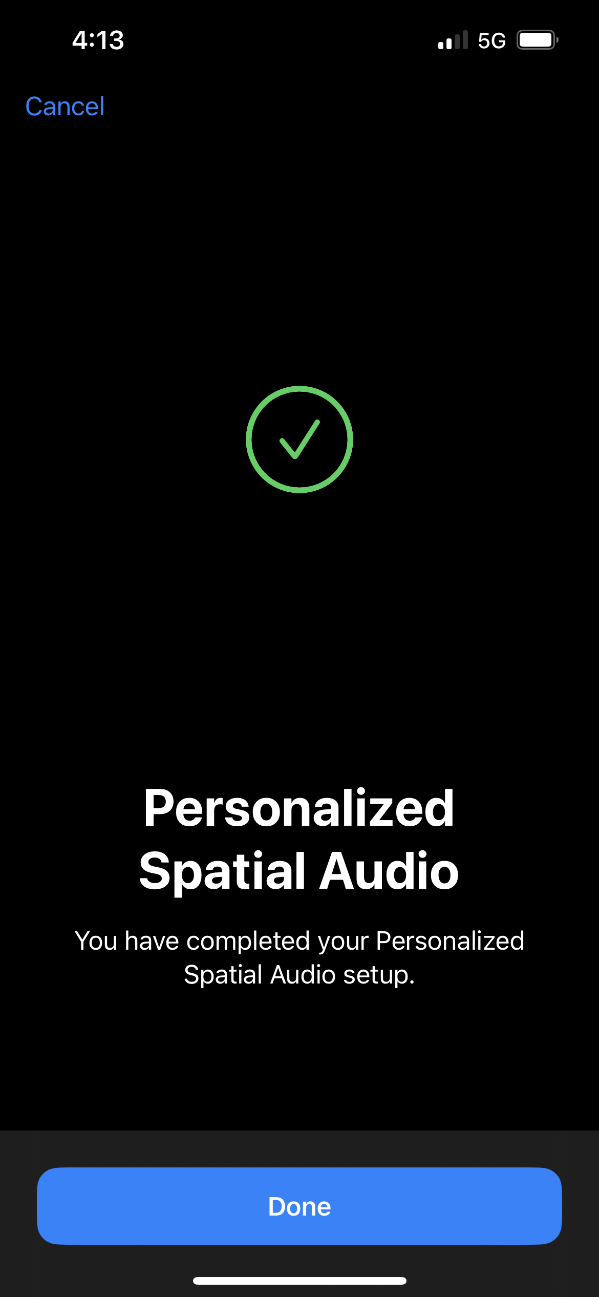 Personalized spatial audio