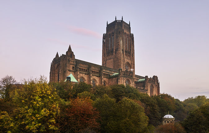 View across St James&#039; Garden