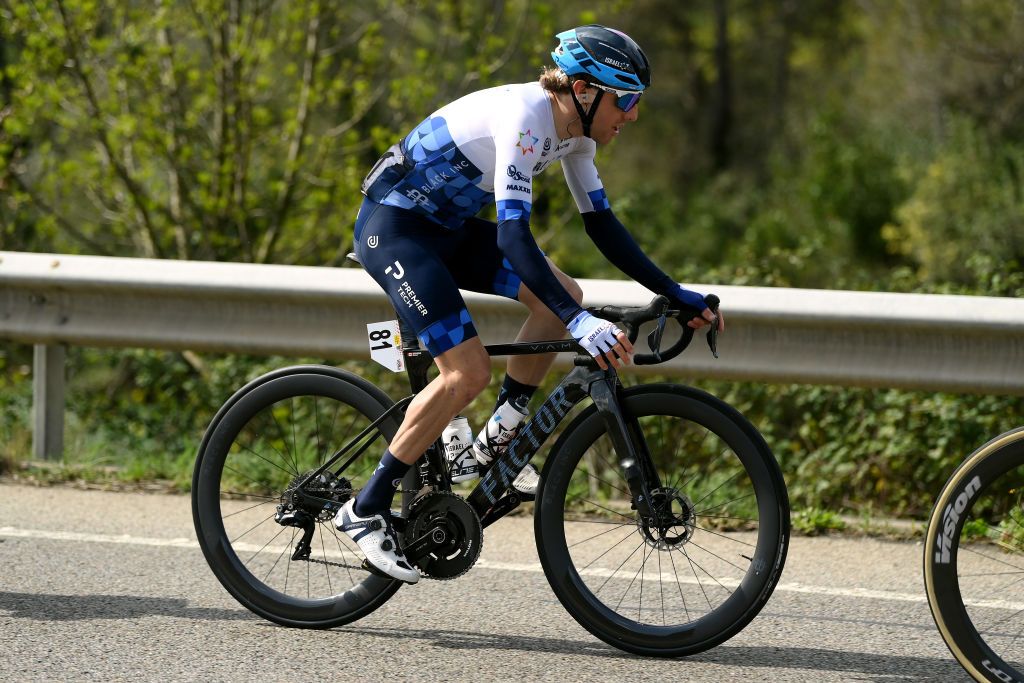 PERPIGNAN FRANCE MARCH 22 Michael Woods of Canada and Team Israel Premier Tech competes during the 101st Volta Ciclista a Catalunya 2022 Stage 2 a 2024km stage from LEscala to Perpignan VoltaCatalunya101 WorldTour on March 22 2022 in Perpignan France Photo by David RamosGetty Images
