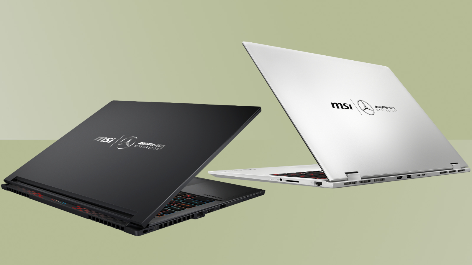 MSI AMG Mercedes laptops