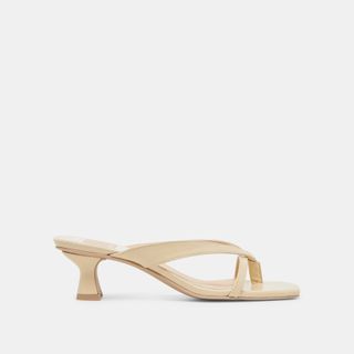 Brevel Heels Light Yellow Leather