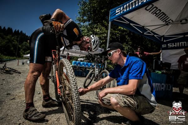 1. Neutral support from Shimano was an invaluable asset through the week. Many riders races were saved.