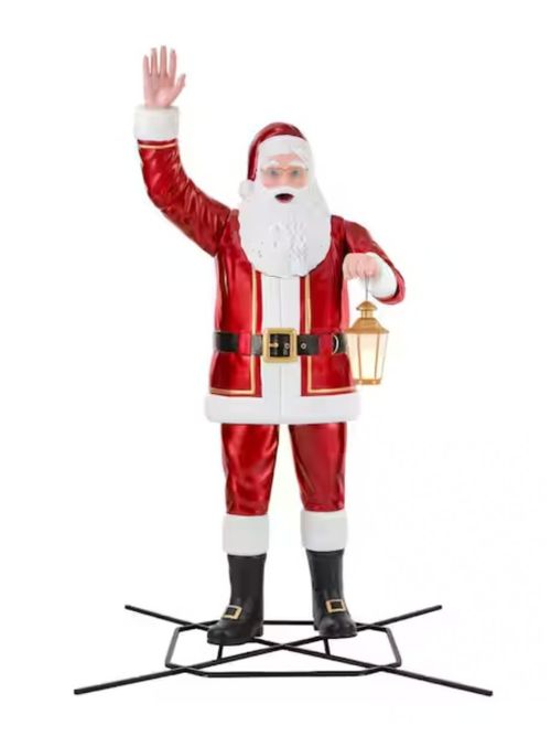 5-ft LED Towering Santa