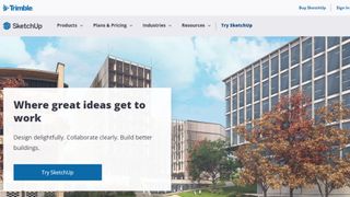 Sketchup website screenshot