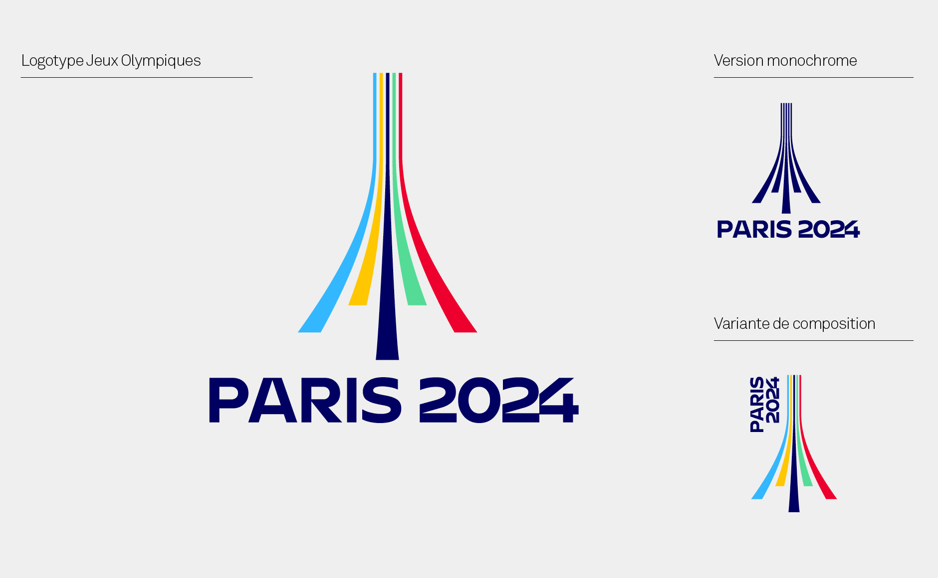 Paris 2024 concept logo