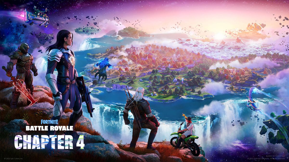 FICOU LINDO! Fortnite na Unreal 5.1 (PC e Xbox Series X/S)