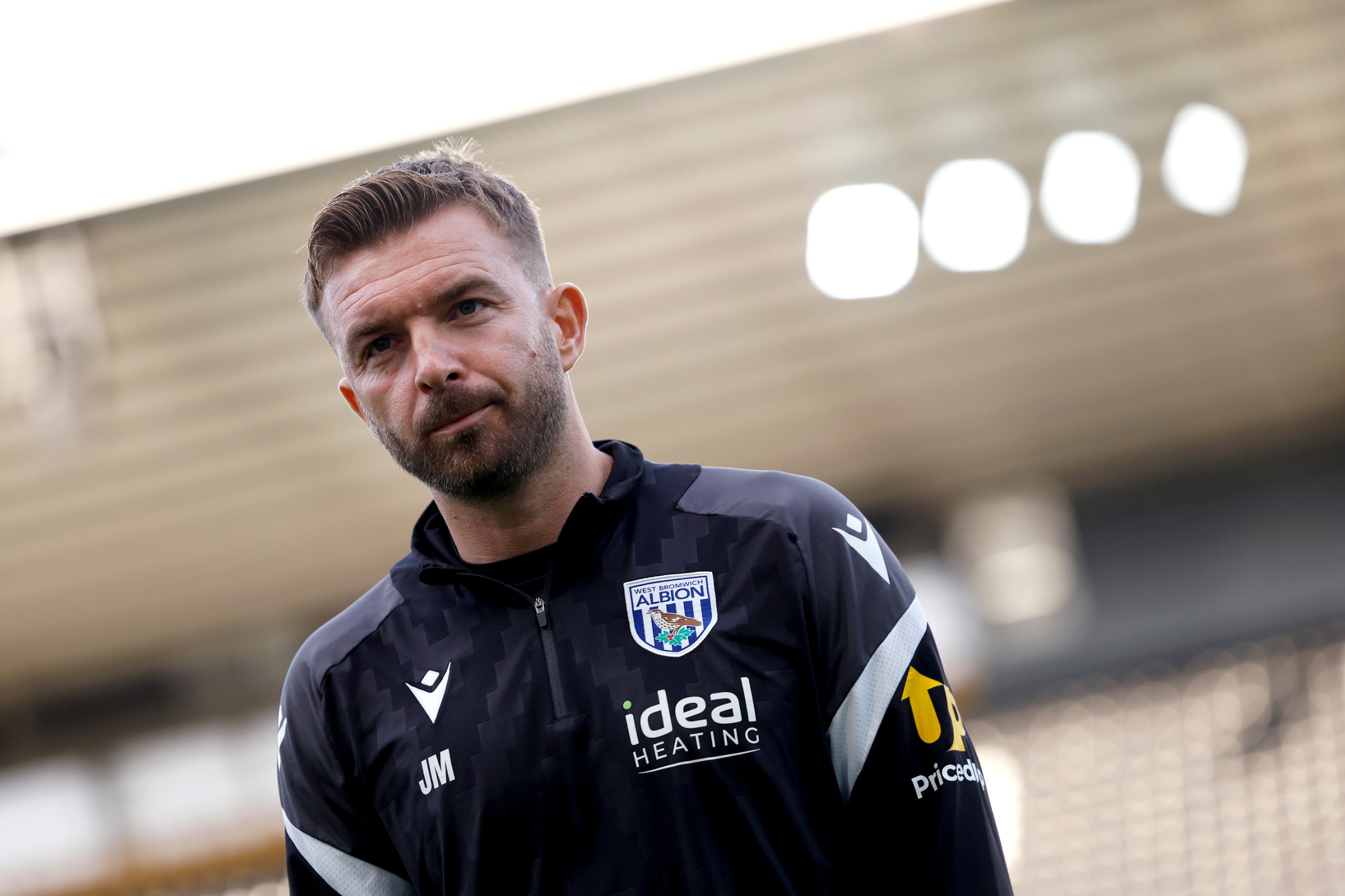 West Brom manager James Morrison