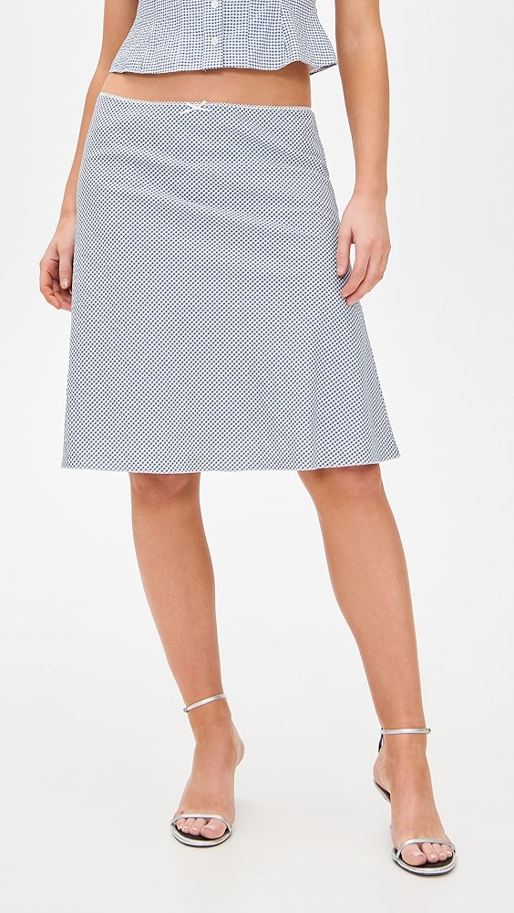 Guizio Gingham Paloma Skirt