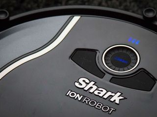 The Shark Ion can be controlled through an app or via three main buttons on the robot's chassis.