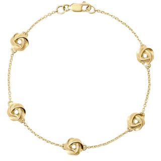 886 The Royal Mint Knot Bracelet 18ct Yellow Gold