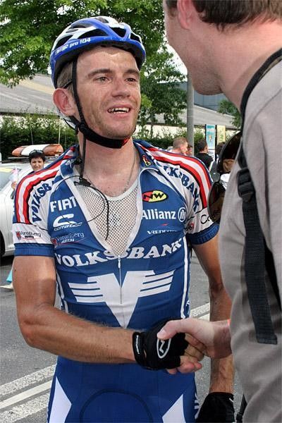 Pascal Hungerbuhler was clear for much of the break.