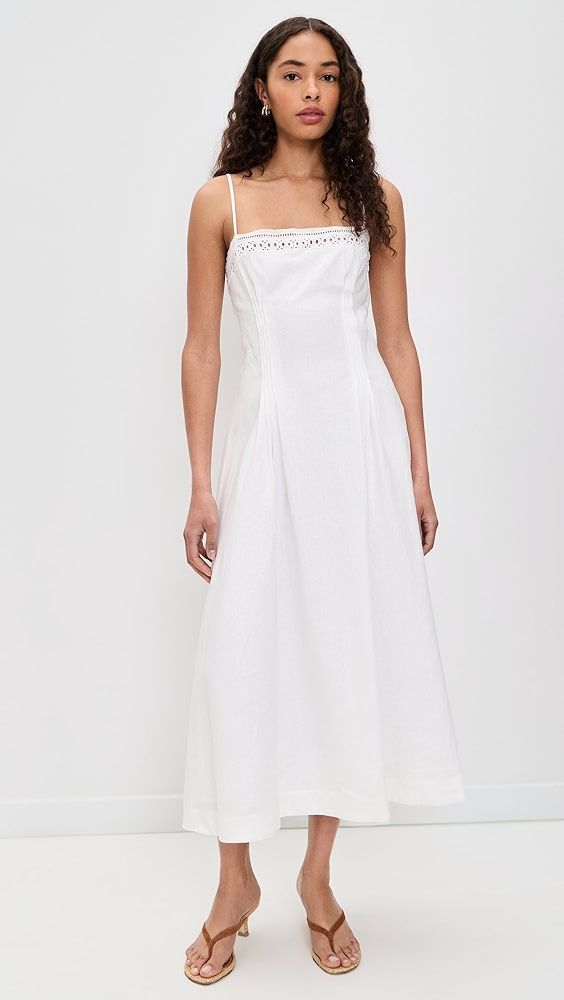 Reformation Pomona Linen Dress