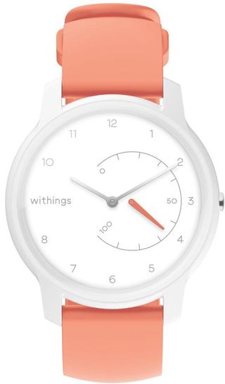 Withings Move in White and Coral