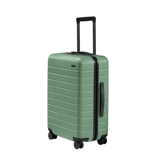 Away Bigger Carry-On Luggage, Lightweight Hardside Large Suitcase With Spinner Wheels, Tsa Lock, Airline Approved, Sea Green