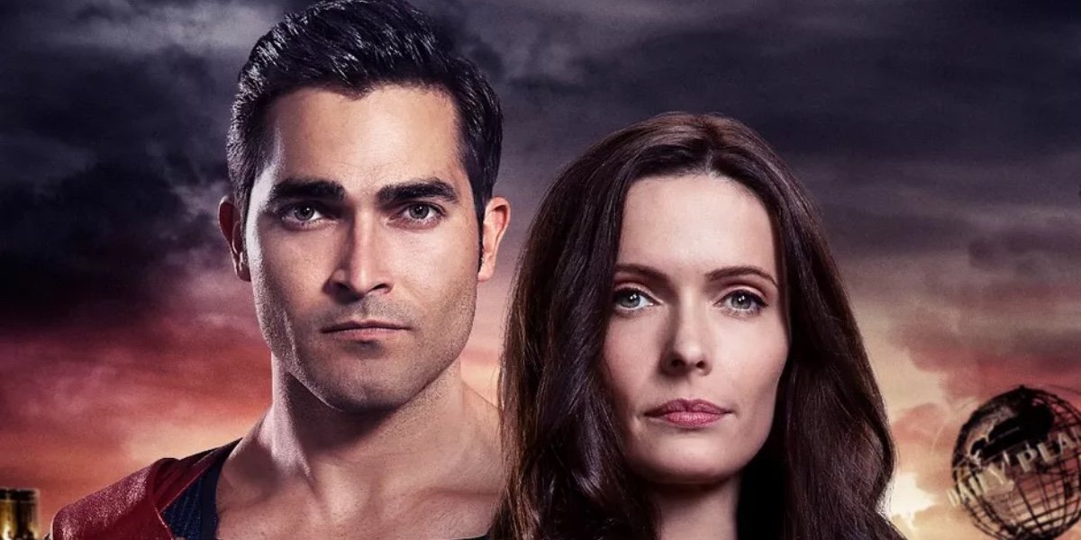 Tyler Hoechlin and Elizabeth Tulloch for Superman &amp; Lois.