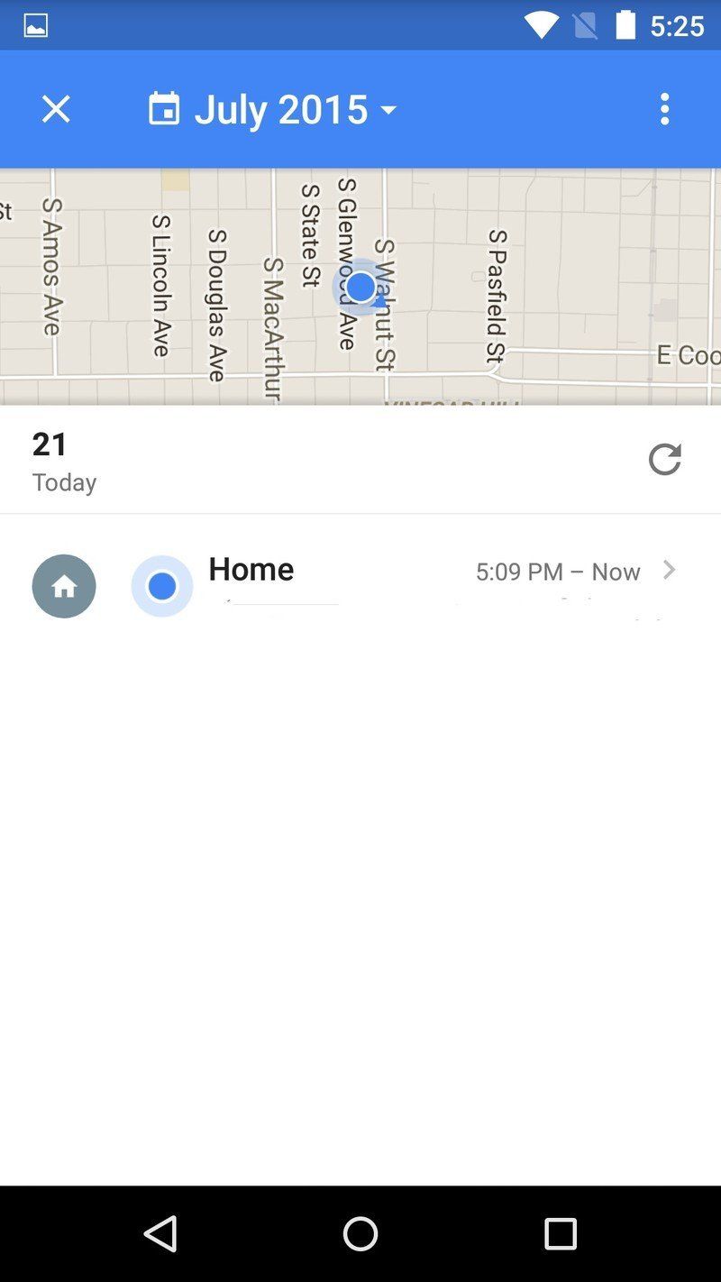 Maps Timeline