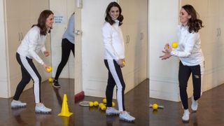 Kate Middleton's nike trainers