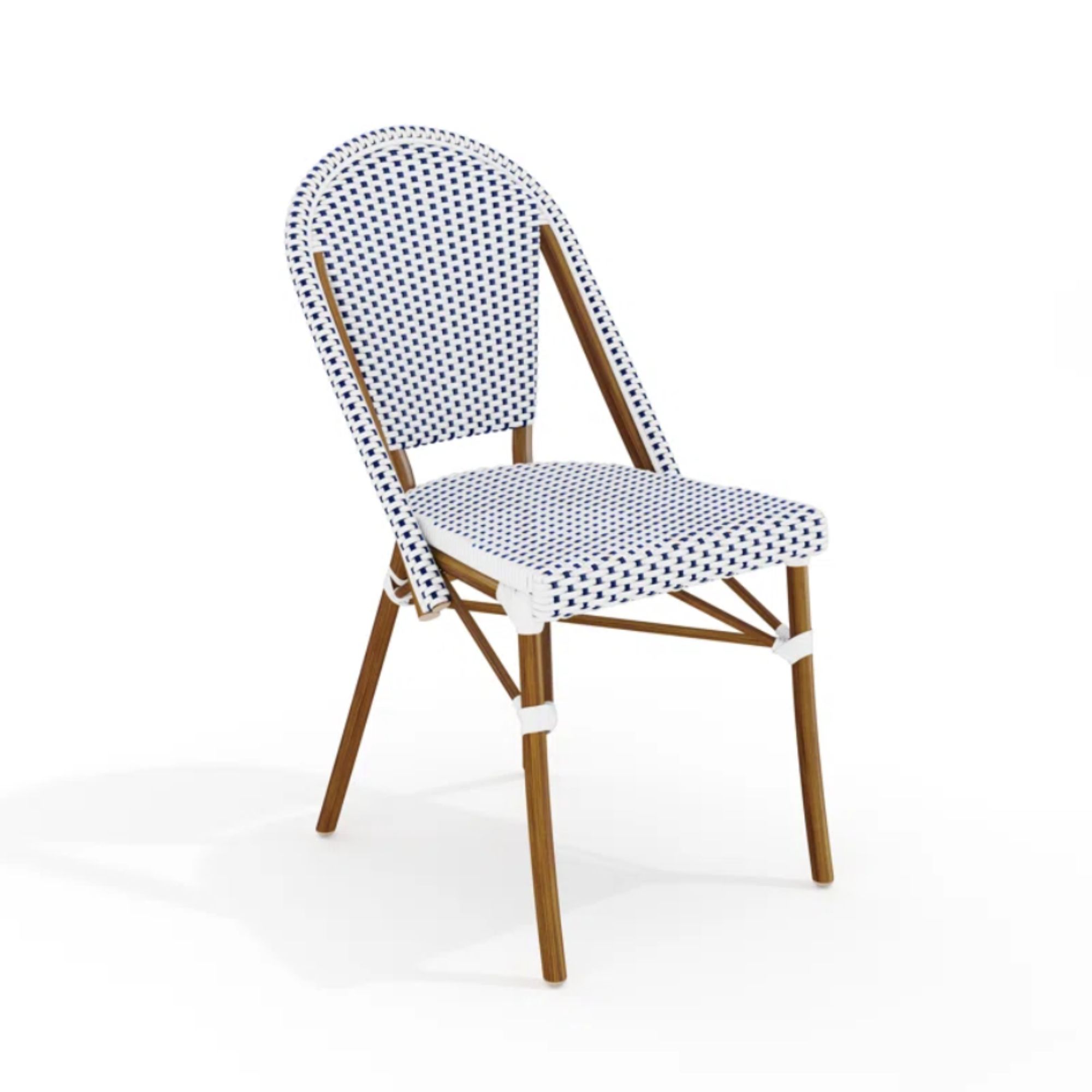 Martha Stewart Lily Pond All-Weather Stackable Patio Bistro Dining Chair