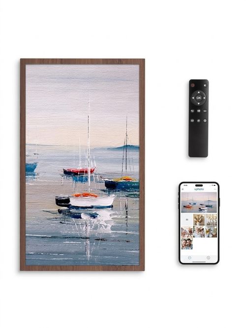 Large Digital Picture Frame 21.5" Digital Frame Display (32GB)
