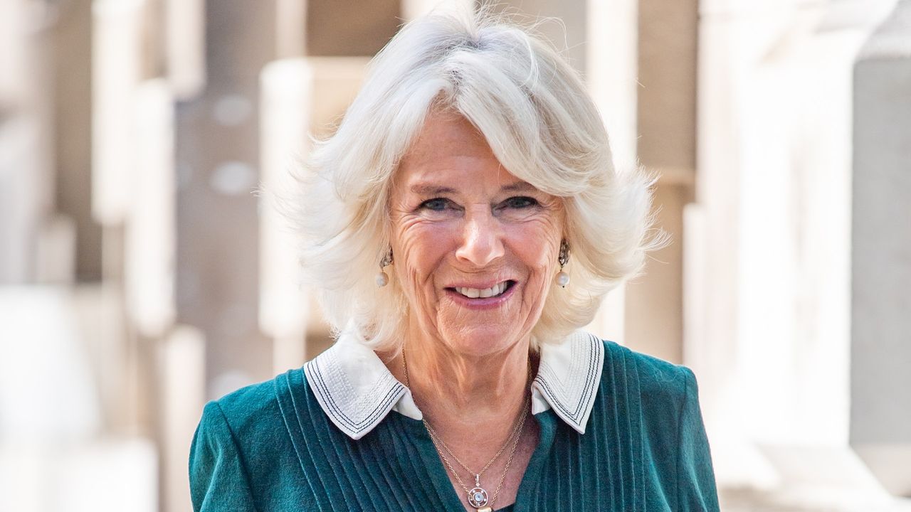 Duchess Camilla visits Maggie&#039;s Barts at St Bartholomew&#039;s Hospital on October 07, 2020